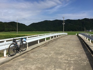ALIZEで余呉湖一周