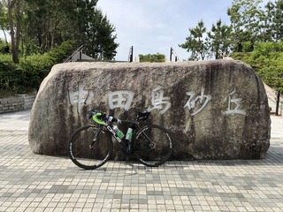 天竜川堤防北上ラン